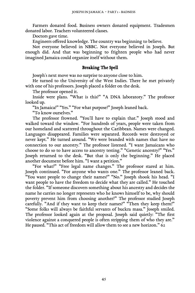 Joseph In Jamaica — page 47