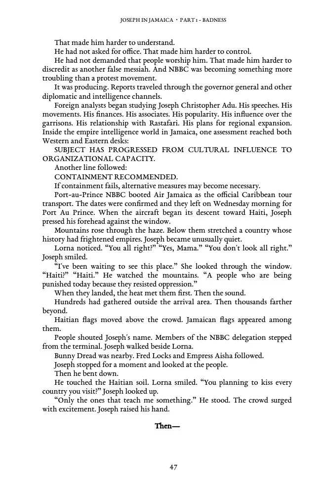 Joseph In Jamaica — page 49